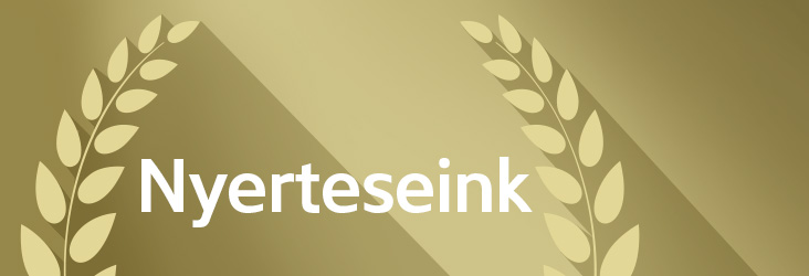 Nyerteseink