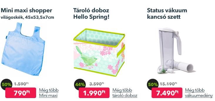 Hihetetlen kedvezmények 7