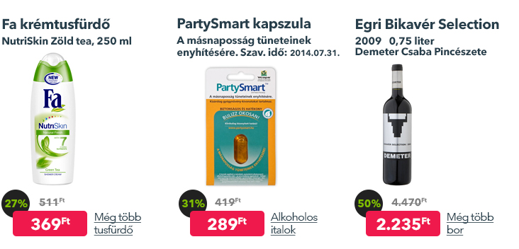 Hihetetlen kedvezmények 10