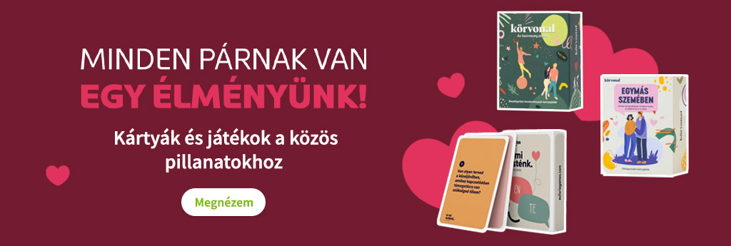 Minden párnak van egy élményünk! Kártyák és játékok a közös pillanatokhoz