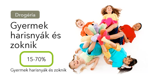Gyermek harisnyák és zoknik akár 70% kedvezménnyel!