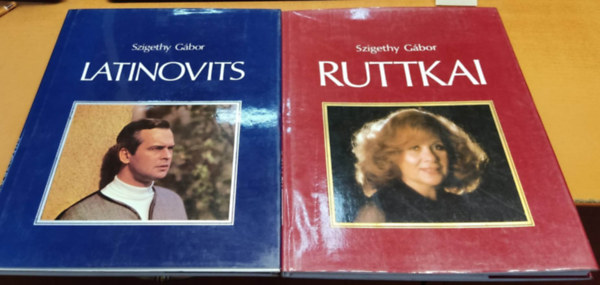 Szigethy Gábor: Ruttkai + Latinovits (2 kötet) antikvár