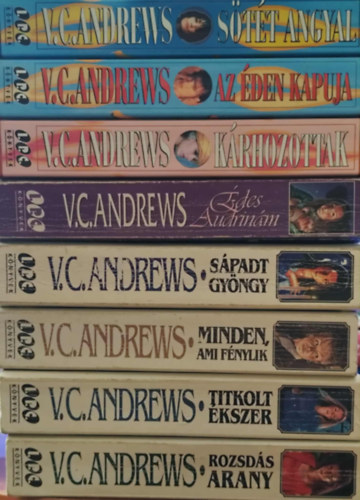 V. C. Andrews: 8 db V.C. Andrews kötet antikvár