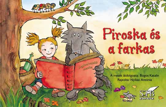 Nyilasi Antónia: Piroska és a farkas - Leporelló könyv