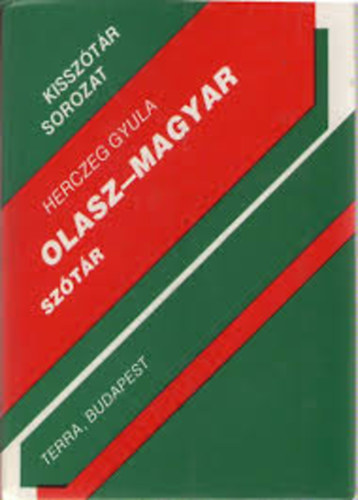 Herczeg Gyula: Olasz-magyar szótár (kisszótár) antikvár