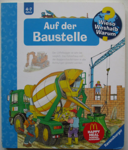Auf der Baustelle (4-7 jahre) antikvár