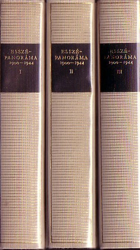 Esszé-panoráma 1900-1944 I-III. antikvár