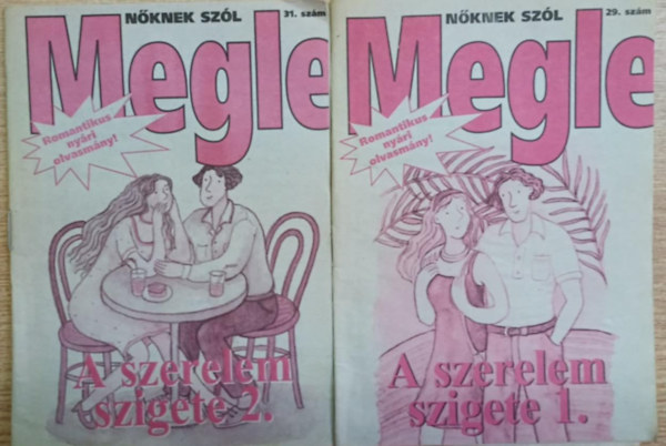 A szerelem szigete 1-2. (Meglepetés 29. és 31. szám) antikvár