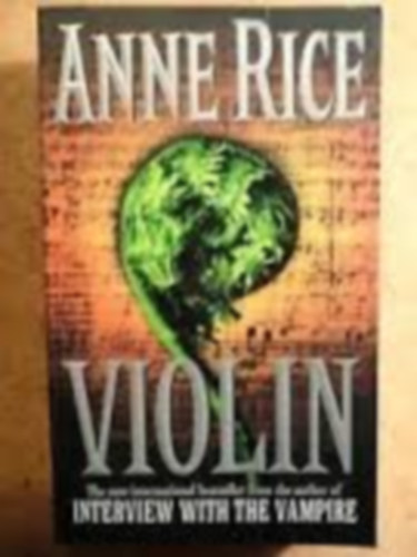 Anne Rice: Violin antikvár