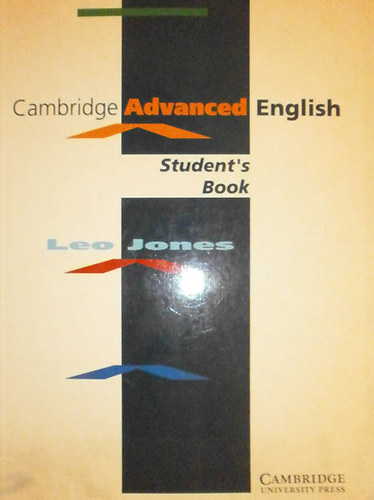 Leo Jones: Cambridge Advanced English - Student's Book antikvár