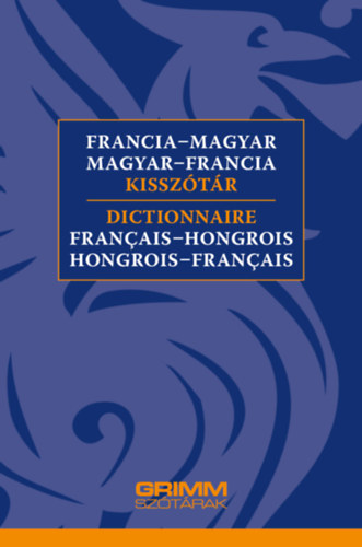 Francia-magyar, magyar-francia kisszótár könyv