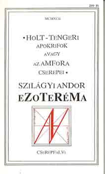 Szilágyi Andor: Ezoteréma antikvár