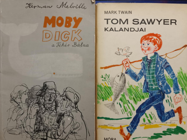 Mark Twain, Herman Melville: Klaszikus ifjúsági könyvcsomag antikvár