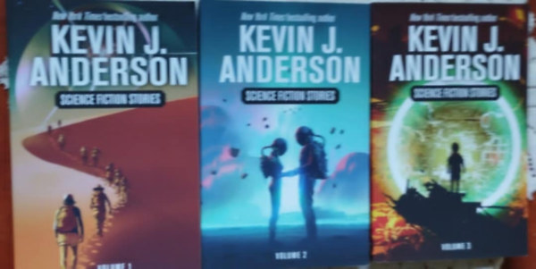Kevin J. Anderson: Science Fiction Stories Volume 1-3 antikvár
