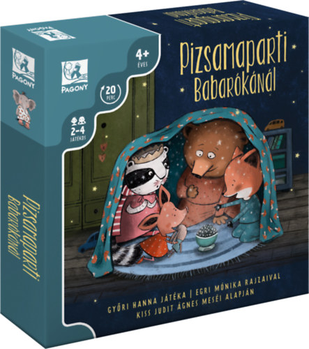 Pizsamaparti Babarókánál - Társasjáték ajándék