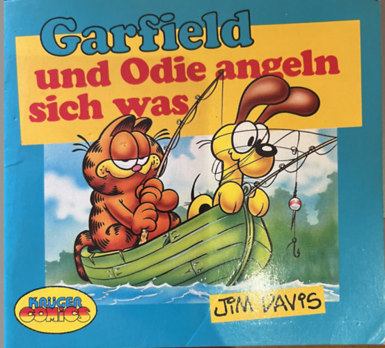 Jim Davis: Garfield und Odie angeln sich was antikvár