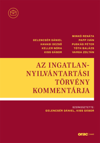 Az ingatlan-nyilvántartási törvény kommentárja akciós termékkép 1
