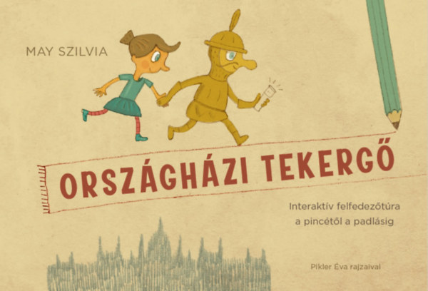 Országházi tekergő (foglalkoztató füzet) akciós termékkép 1