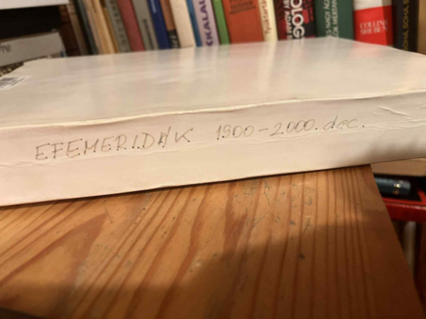 Efemeridák 1900-2000 antikvár