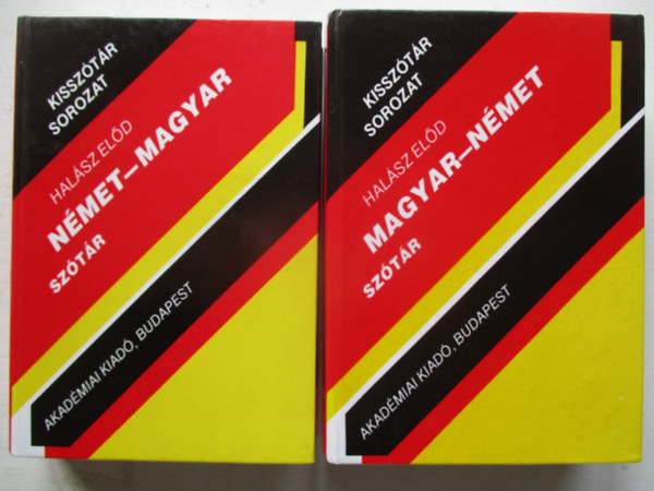 Halász Előd: Magyar-Német szótár + Német-Magyar szótár antikvár