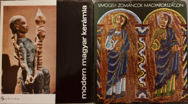 Kovács Éva, Brestyánszky Ilona: Limoges-i zománcok Magyarországon + Modern magyar kerámia antikvár