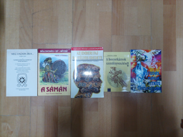 Johannes Nider, Keszei L. András Szabó Péter, Cremo, M.A.-Thompson, R.L., Kindler László, Piers Vitebsky: 5 izgalmas könyv ősi titkokról: A boszorkányok szemfényvesztése, Őstudás, mágia, tirkos társaságok, Az emberi faj rejtélyes eredete, Meg vagyon írva..., A sámán antikvár