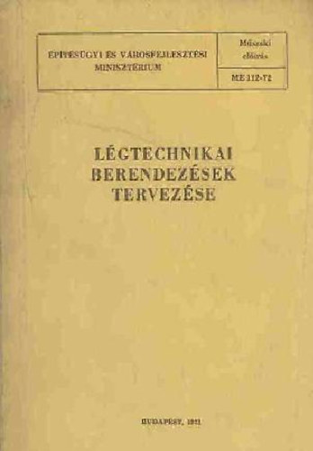 Légtechnikai berendezések tervezése antikvár