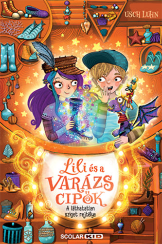 Usch Luhn: A láthatatlan sziget rejtélye - Lili és a varázscipők 6. antikvár