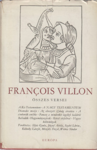 Francois Villon: Francois Villon összes versei antikvár