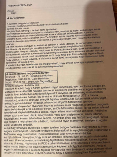Huber asztrológia antikvár