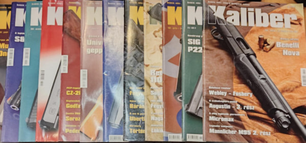 Kalmár Zoltán: 12 db Kaliber, Teljes 2007., 10. évfolyam (Önvédelmi, vadász-, katonai és sportfegyverek szaklapja) antikvár