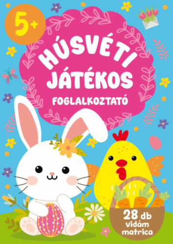 Húsvéti játékos foglalkoztató könyv