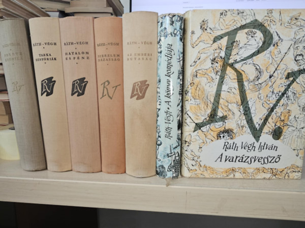 Ráth-Végh István: 7db Ráth-Végh, KÖNYVMENTŐ AJÁNLAT: Fekete krónika+ Tarka históriák+ Hatalom és pénz+ Szerelem házasság+ Az emberi butaság+ A könyv komédiája+ A varázsvessző antikvár
