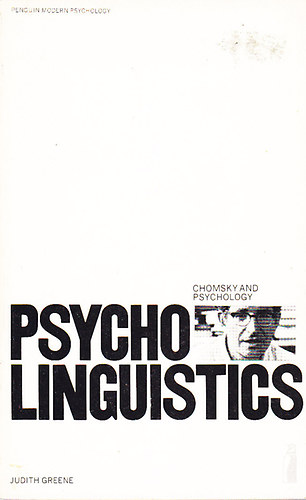 Judith Greene: Psycho linguistics antikvár