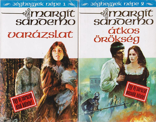 Margit Sandemo: Jéghegyek népe 1-2. (Varázslat + Átkos örökség) könyv