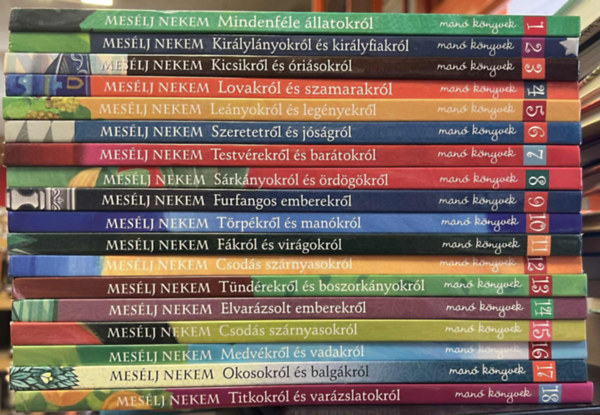 Luzsi Margó (szerk.): Mesélj nekem sorozat 1-18. antikvár