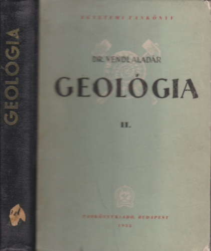 Dr. Vendl Aladár: Geológia II. antikvár