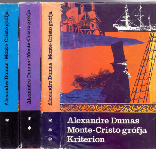 Alexandre Dumas, Fordította: Csetényi Erzsi: Monte-Cristo grófja I-III. (Árkossy István rajzaival) antikvár