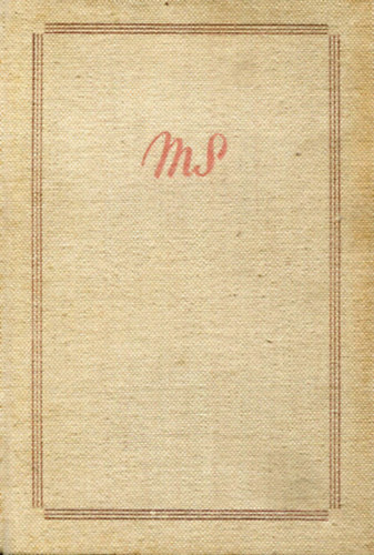 Márai Sándor: A szegények iskolája - vászonkötés antikvár