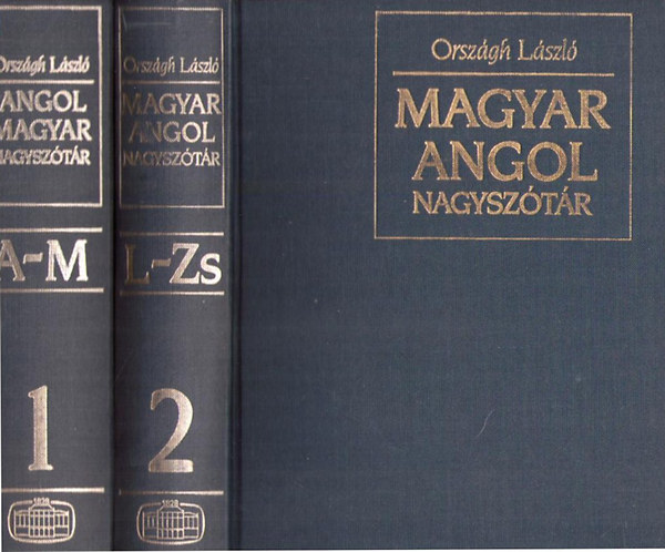 Országh László: Magyar-angol nagyszótár I-II. antikvár