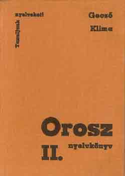 Gecső Sándor, Klima László: Orosz nyelvkönyv II. antikvár