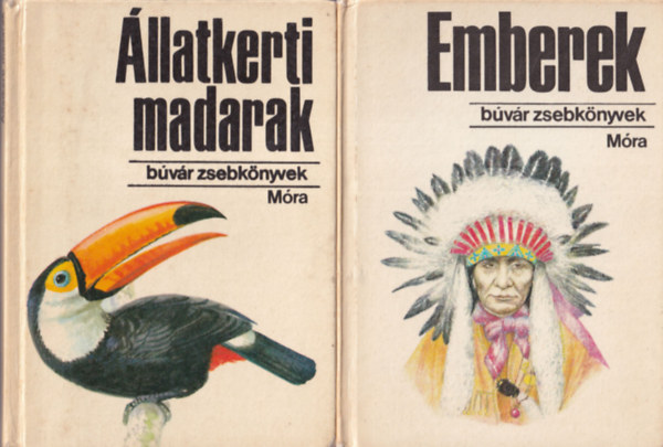 Dr. Kalmár  Zoltán, Vargha Béla, Vargha-Muray, Hankó Ildikó: 3 db Búvár zsebkönyv: Emberek + Állatkerti madarak + Madarak antikvár