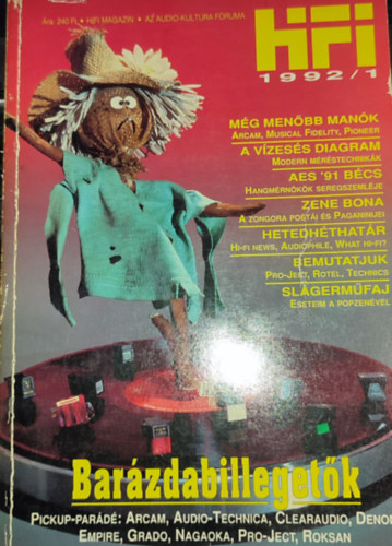 Darvas László (szerk.): Darvas László (szerk.) - Hifi Magazin 1992/1-Barázdabillegetők antikvár