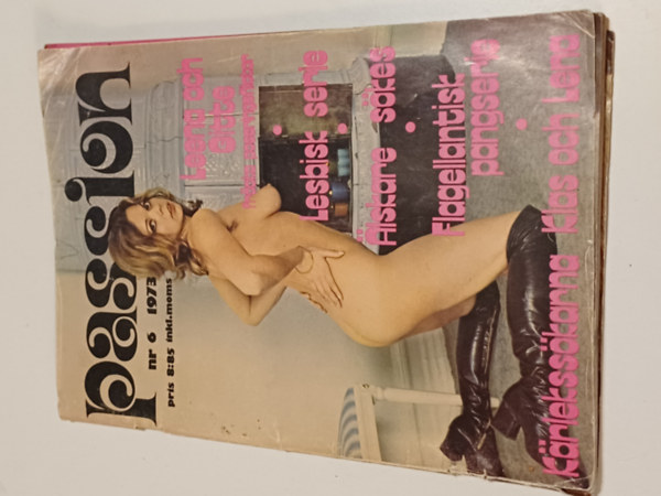 Több szerző: Passin 1973 Nr6 Svéd erotikus magazin antikvár