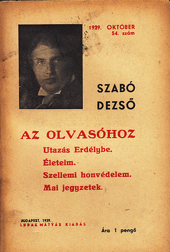 Szabó Dezső - Könyvei / Bookline - 1. oldal
