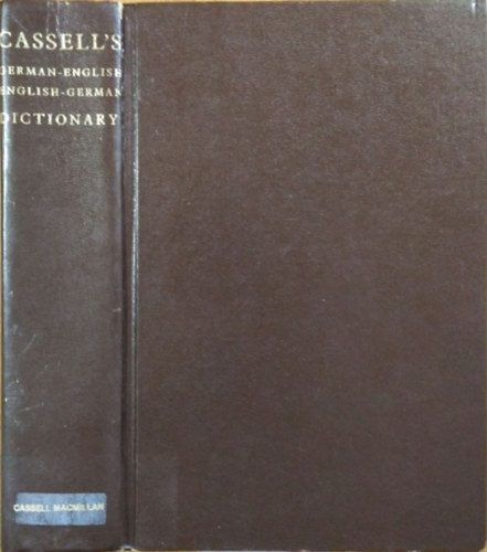 Cassell's  German Dictionary - German-English, English-German antikvár