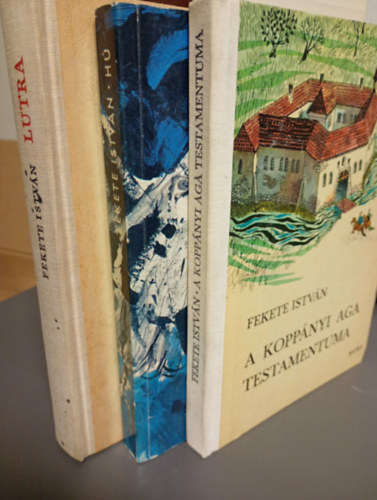 Fekete István: Hú + A koppányi aga testamentuma + Lutra (3 mű) antikvár