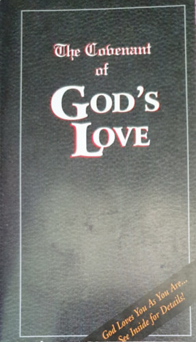 The Covenant of God's love antikvár