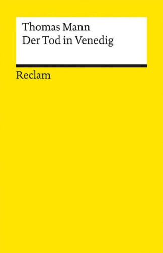 Mann, Thomas: Der Tod in Venedig idegen