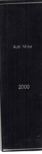 Autó Motor 2008/1-26 teljes évfolyam egybekötve antikvár
